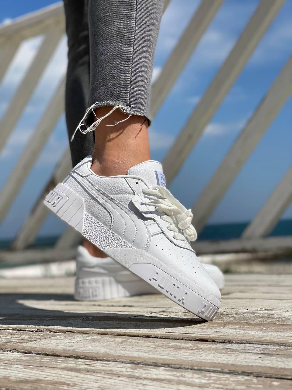 Puma Cali Basket White 1