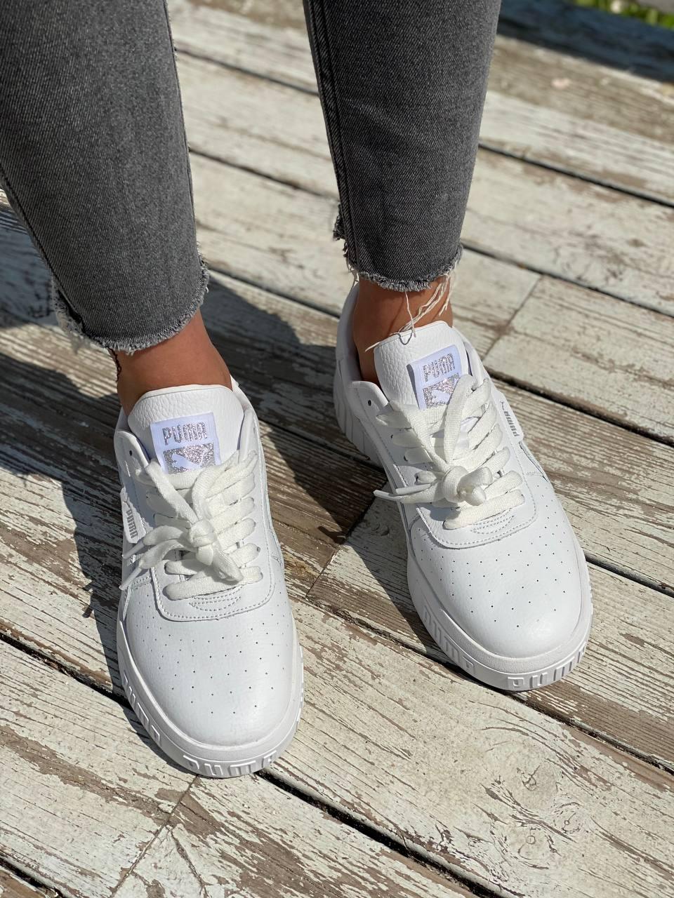 Puma Cali Basket White 1