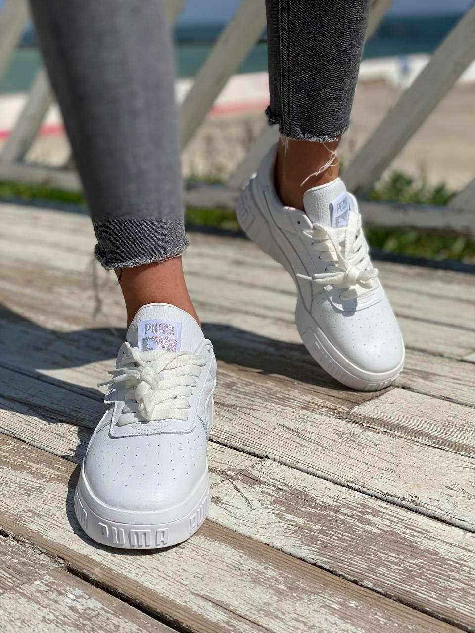 Puma Cali Basket White 1