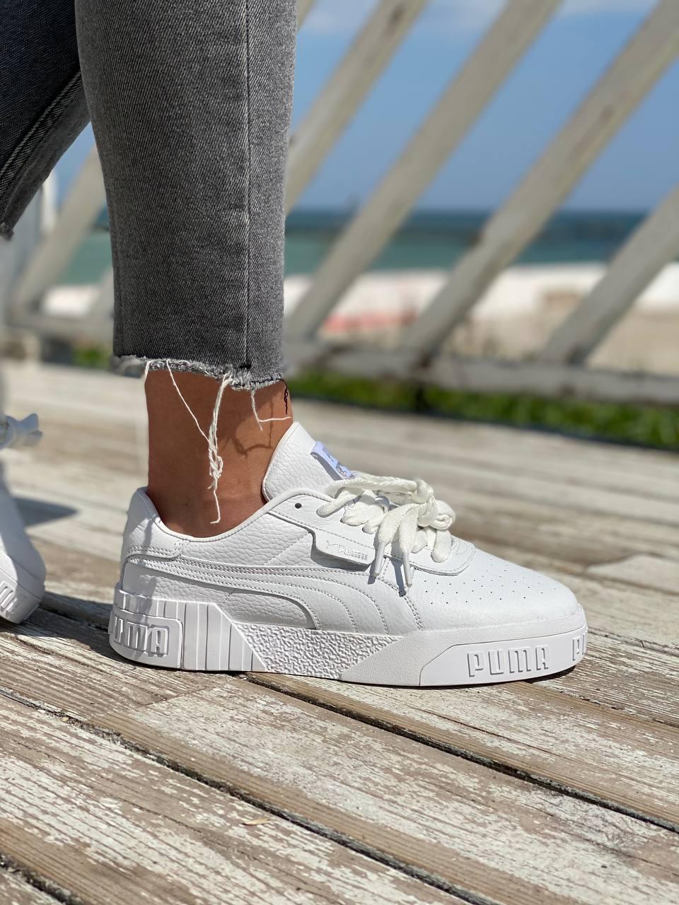 Puma Cali Basket White 1