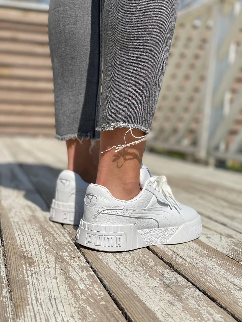 Puma Cali Basket White 1