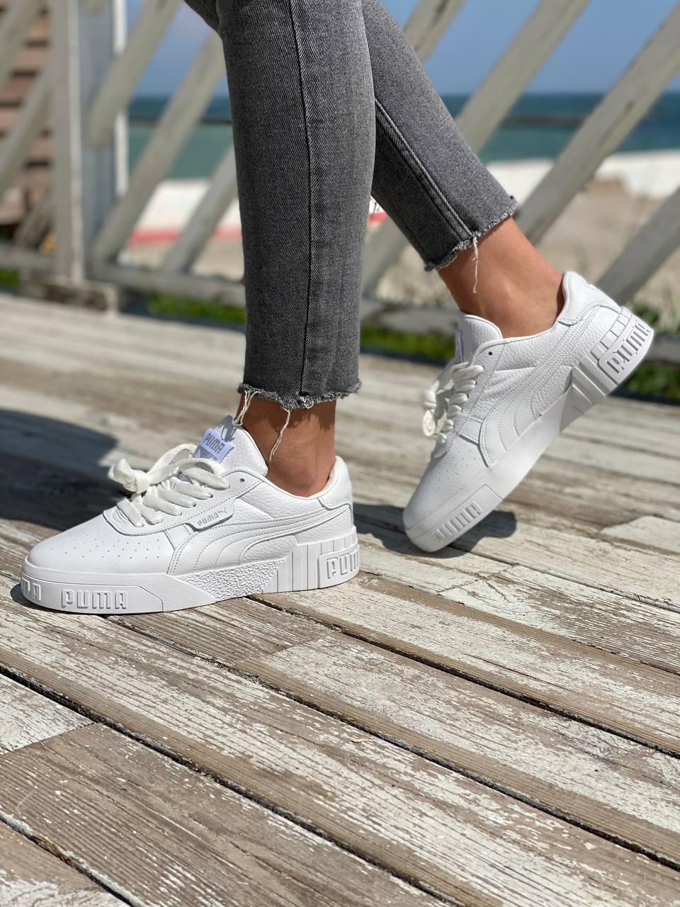 Puma Cali Basket White 1