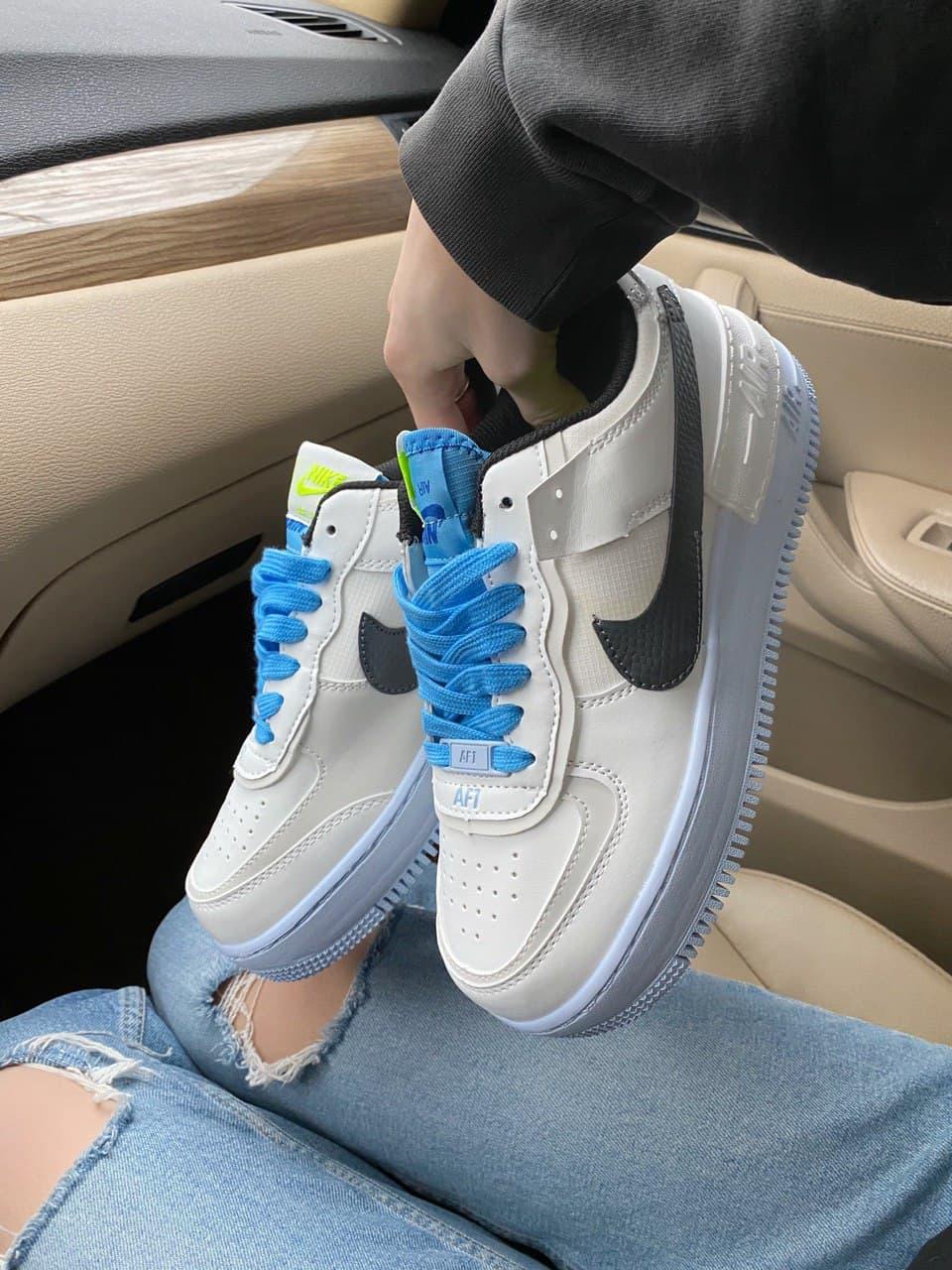 Nike Air Force 1 SHADOW Blue 1