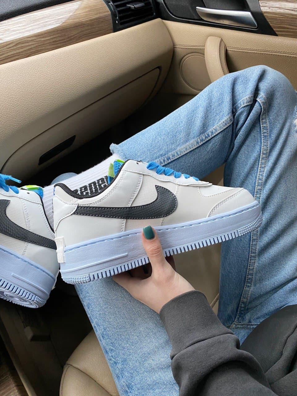 Nike Air Force 1 SHADOW Blue 1