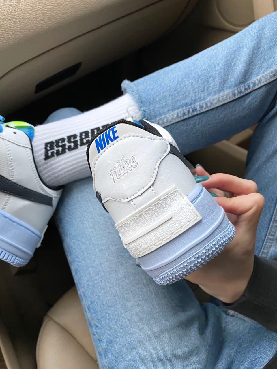 Nike Air Force 1 SHADOW Blue 1