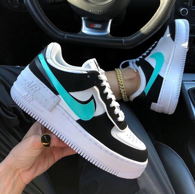 Nike Air Force 1 SHADOW Aurora Blue