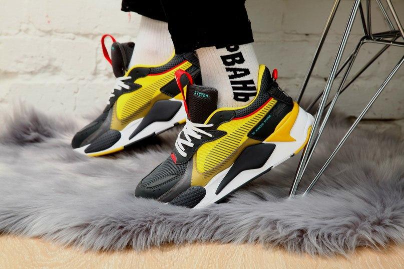 Puma RS-X Black Yellow White