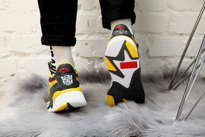 Puma RS-X Black Yellow White