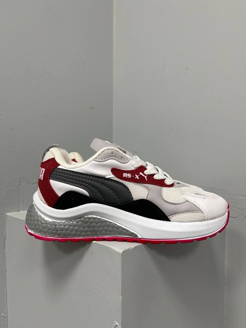 Puma RS-X White Red