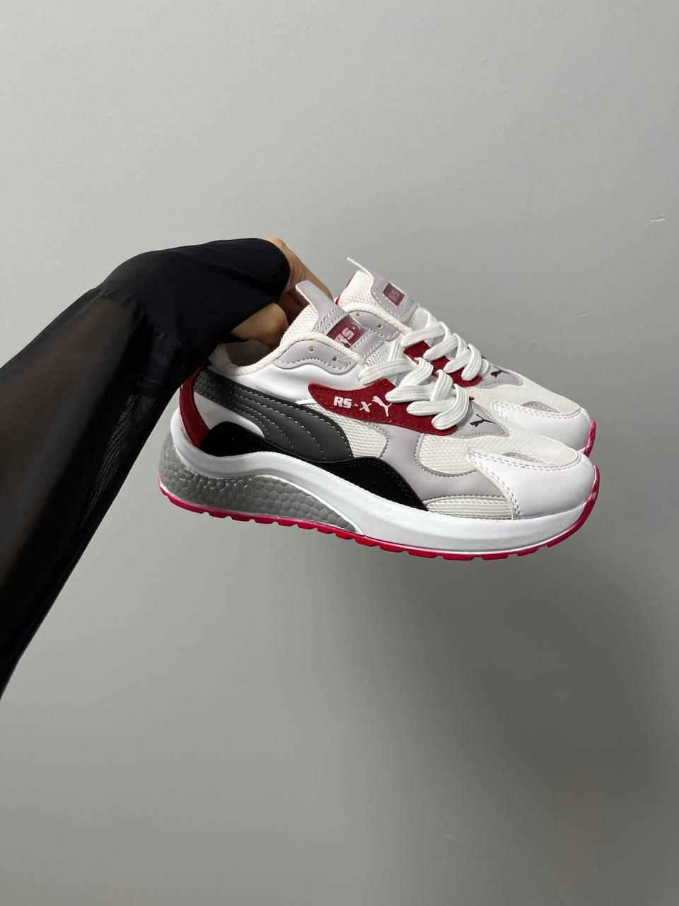Puma RS-X White Red