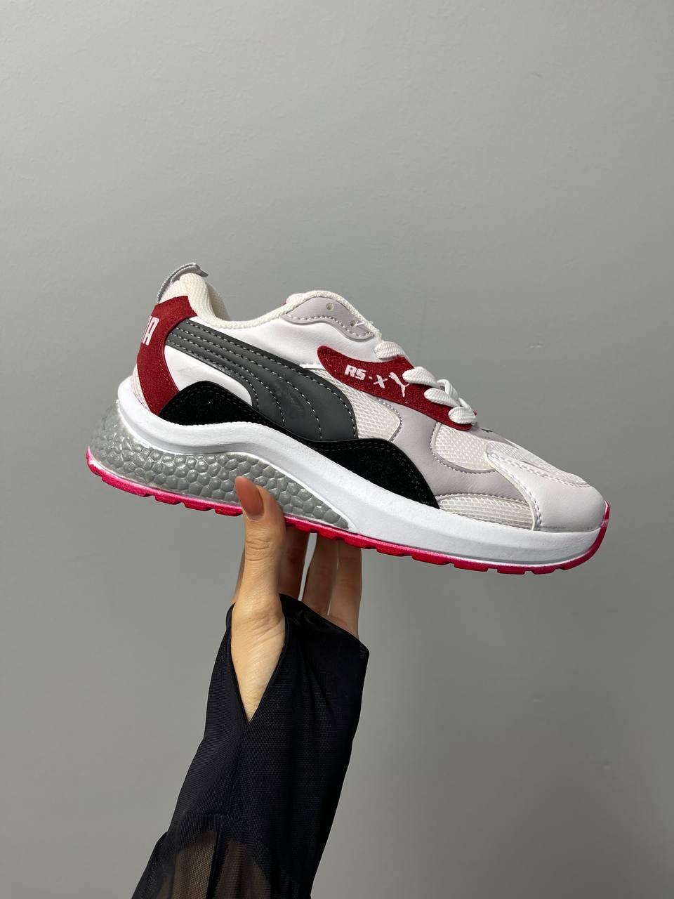 Puma RS-X White Red