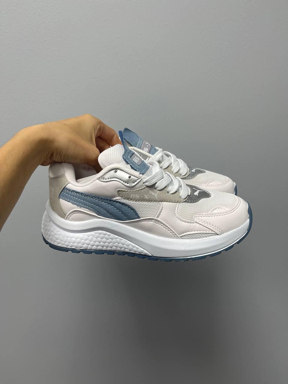 Puma RS-X White Blue