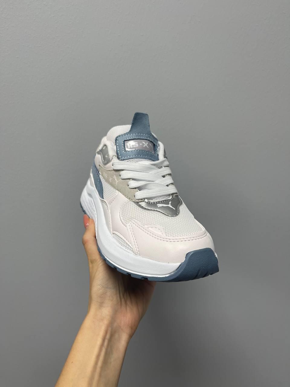 Puma RS-X White Blue