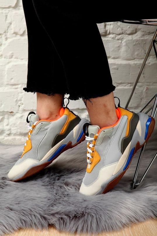 Puma Thunder Spectra Grey Yellow White