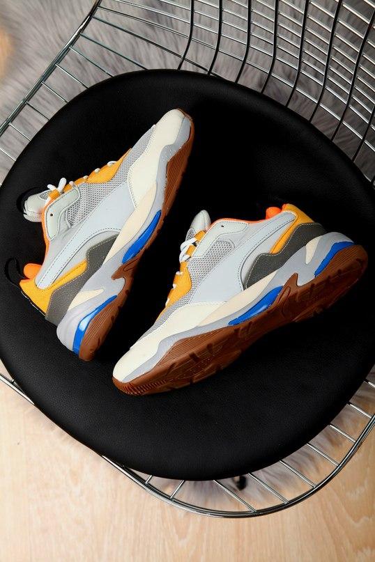 Puma Thunder Spectra Grey Yellow White