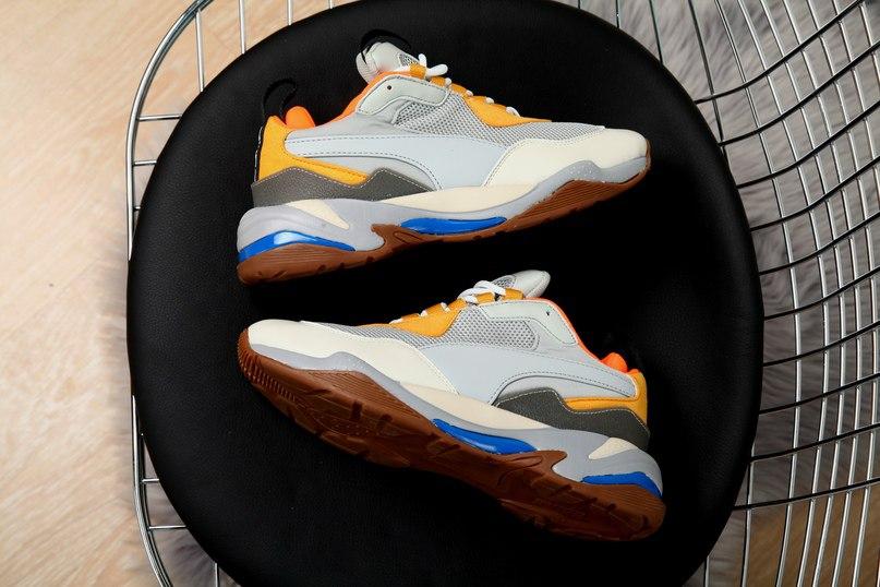 Puma Thunder Spectra Grey Yellow White