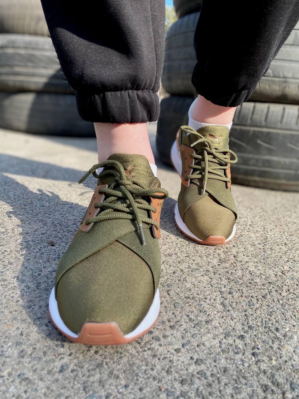 Puma x Shantell Martin Muse Maia Khaki