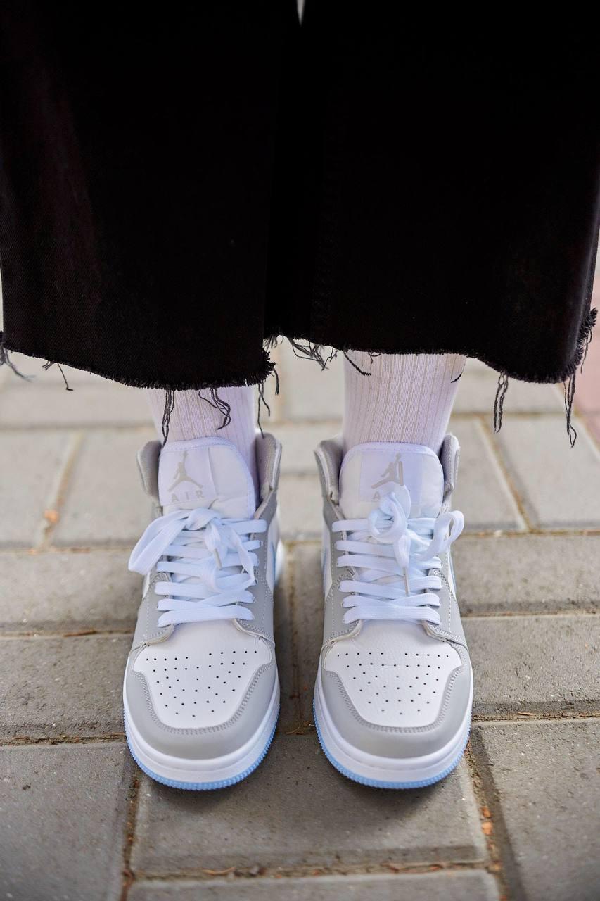Nike Air Jordan 1 Retro High Grey Blue