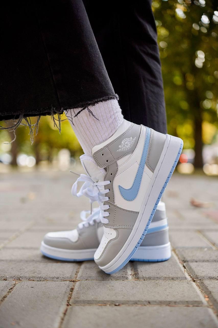 Nike Air Jordan 1 Retro High Grey Blue