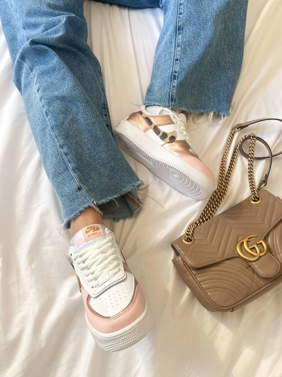 Nike Air Force 1 SHADOW Pink Military