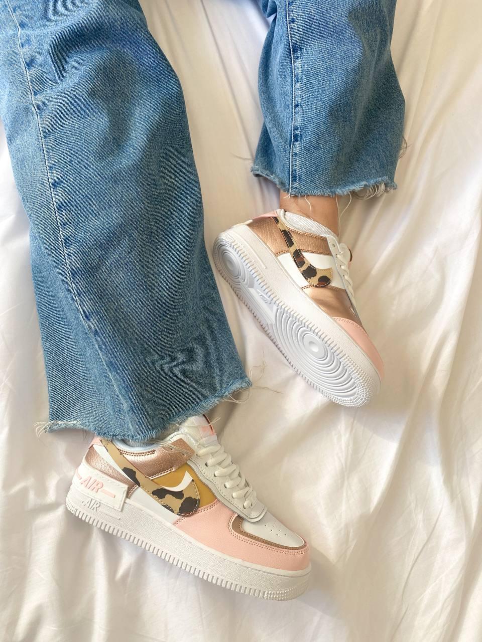 Nike Air Force 1 SHADOW Pink Military