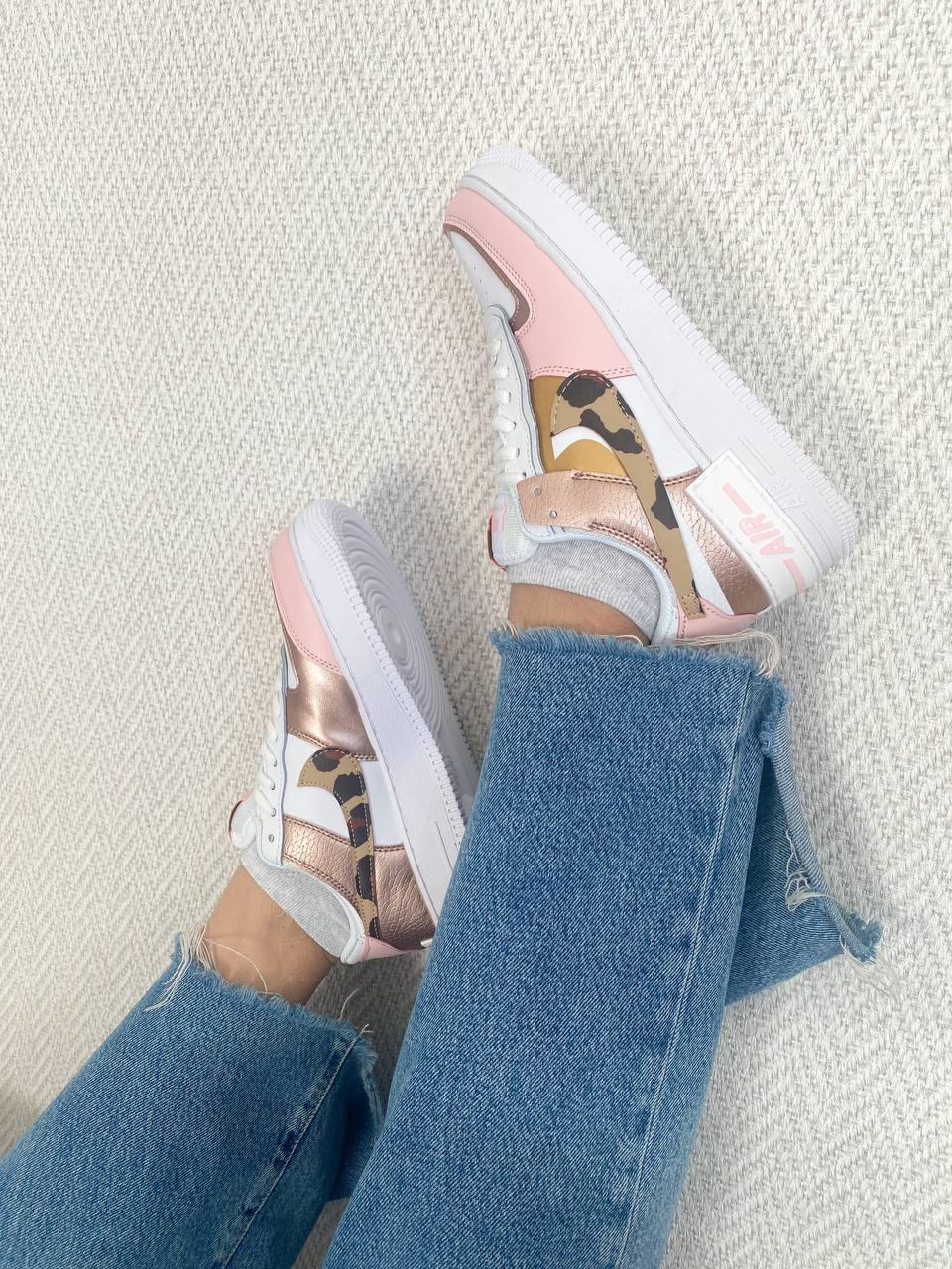 Nike Air Force 1 SHADOW Pink Military