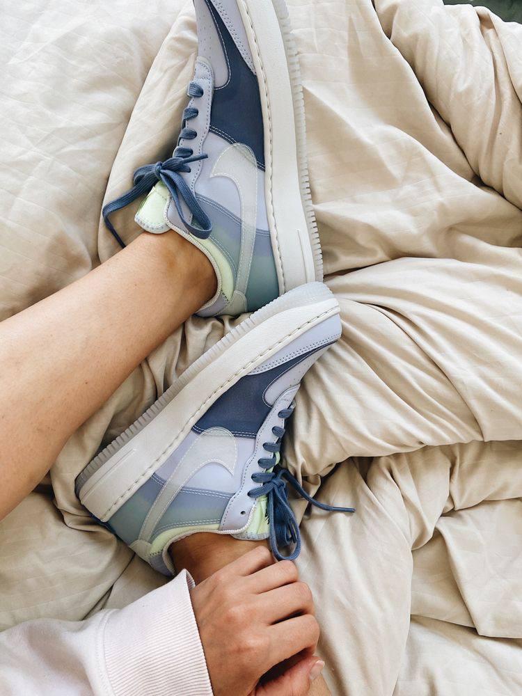 Nike Air Force 1 SHADOW Ghost Blue