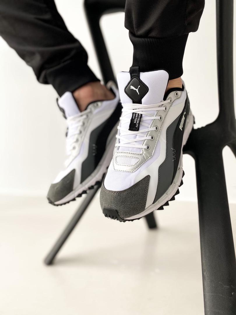 Puma Black Grey White