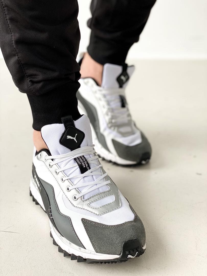 Puma Black Grey White