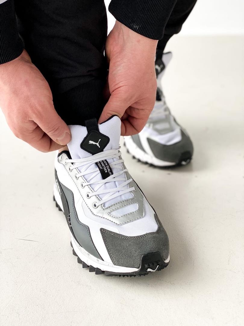 Puma Black Grey White