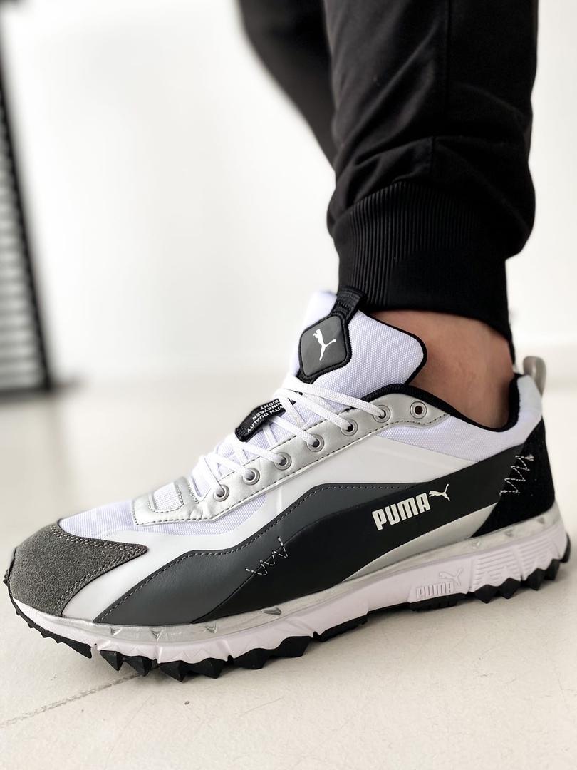 Puma Black Grey White