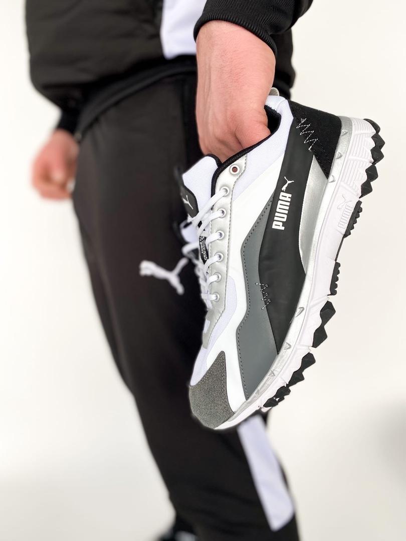 Puma Black Grey White