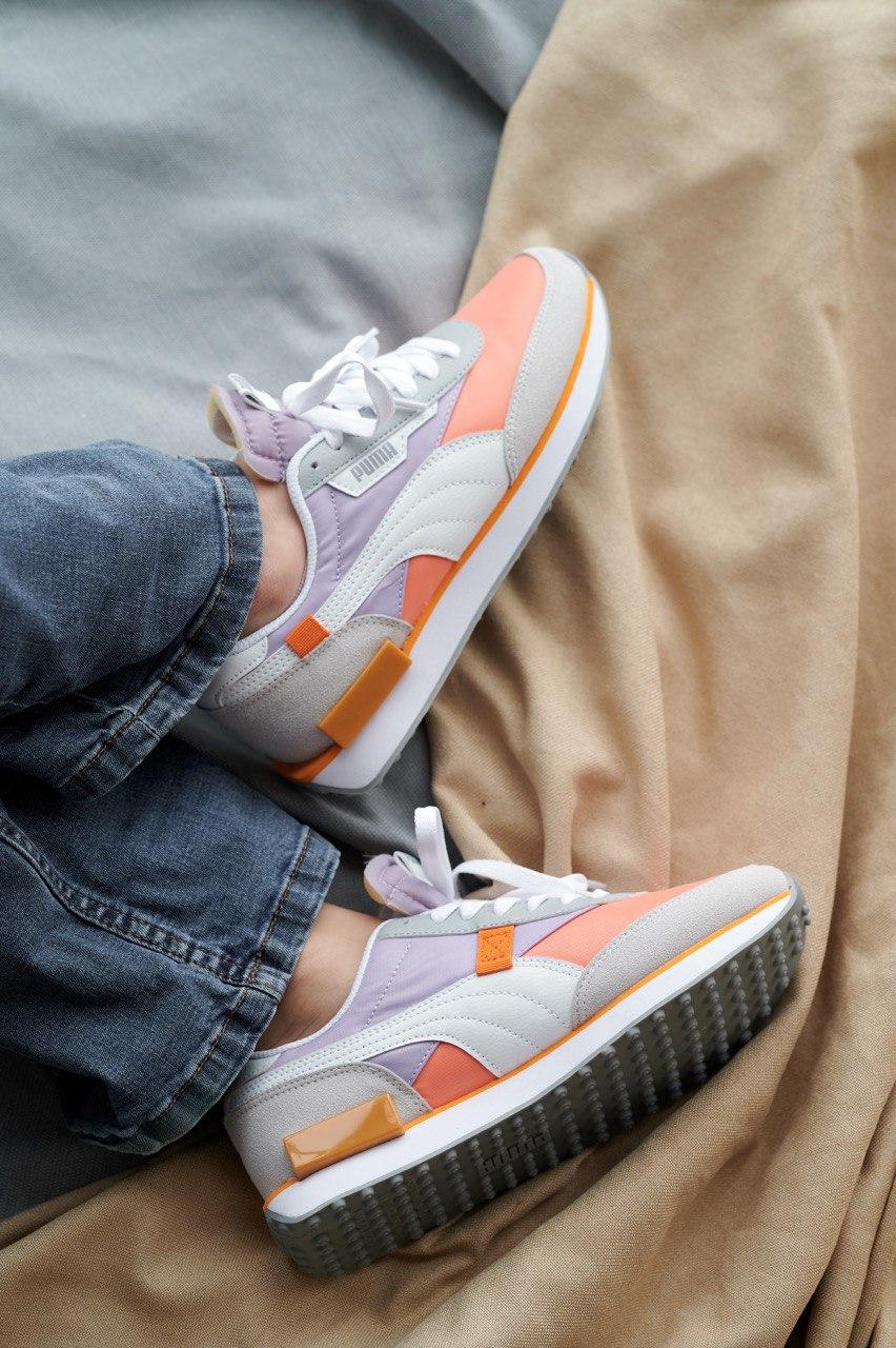 Puma Rider White Orange
