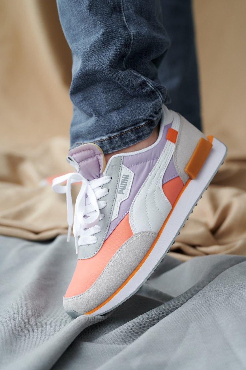 Puma Rider White Orange