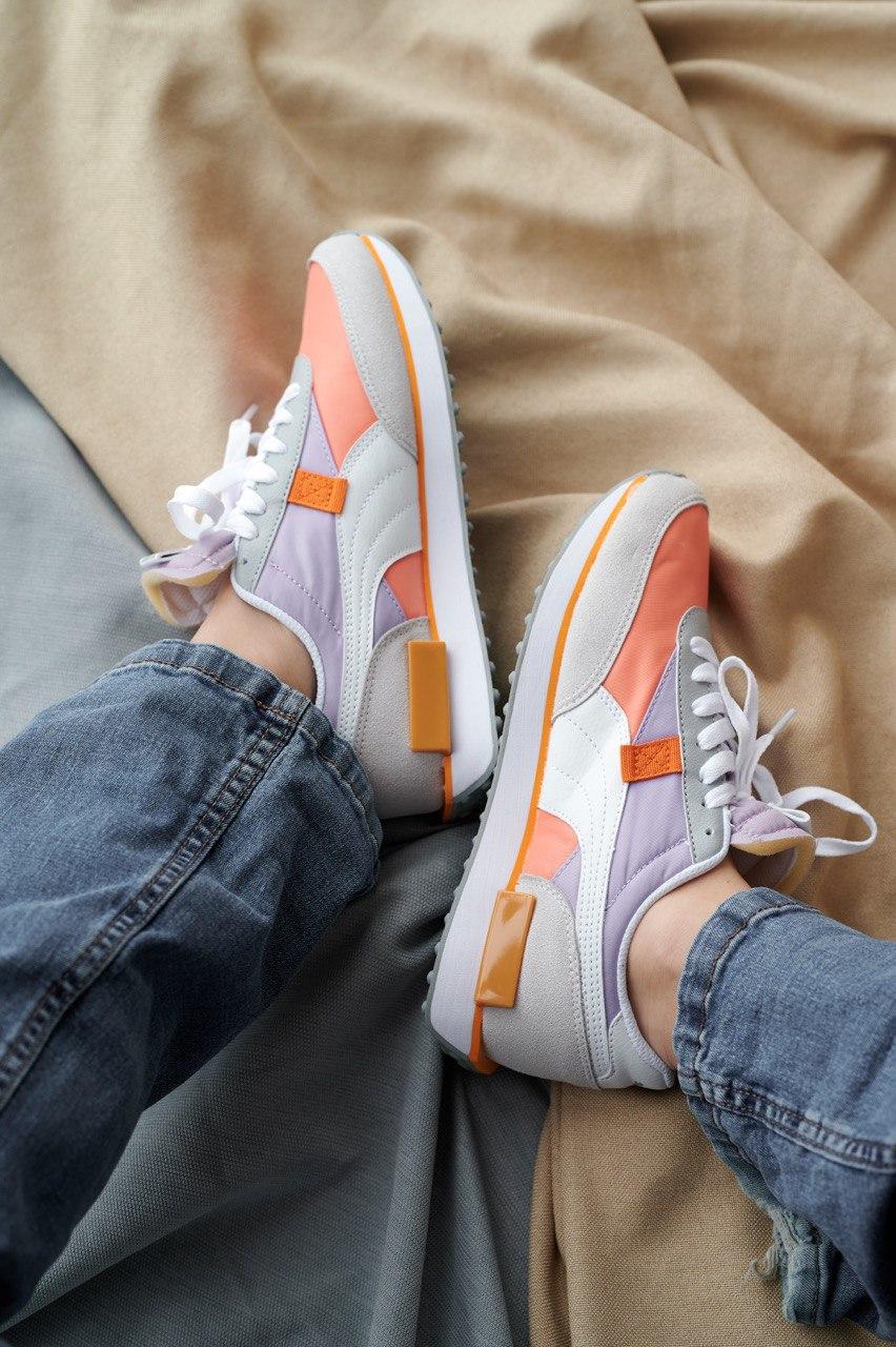 Puma Rider White Orange