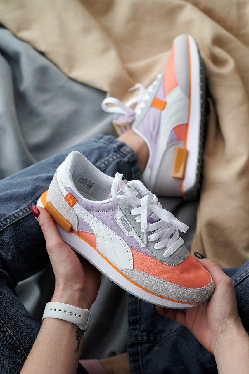 Puma Rider White Orange