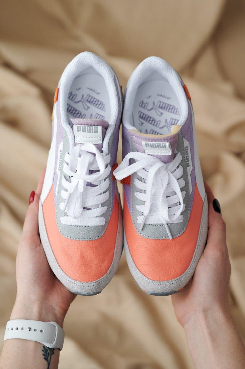 Puma Rider White Orange