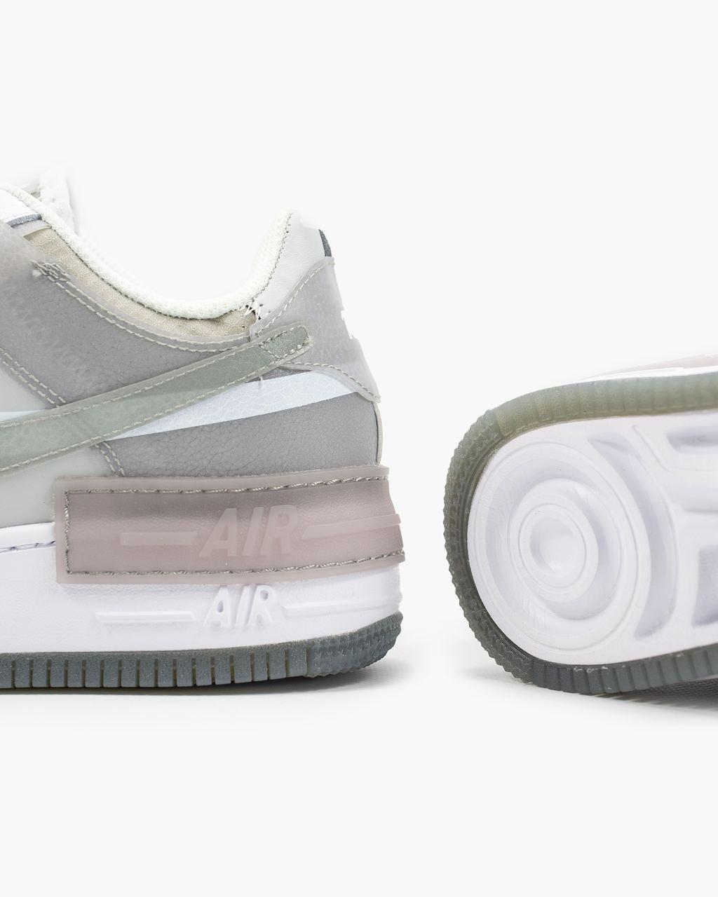Nike Air Force 1 SHADOW White Grey