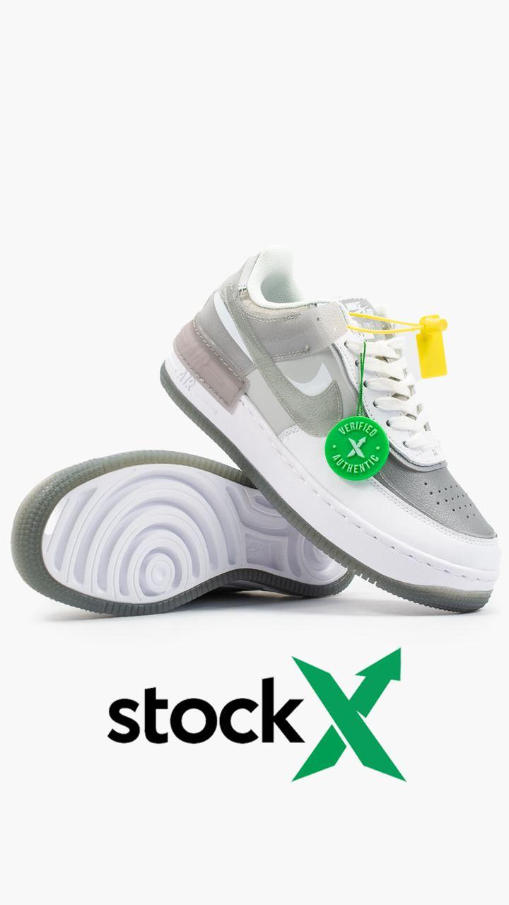 Nike Air Force 1 SHADOW White Grey