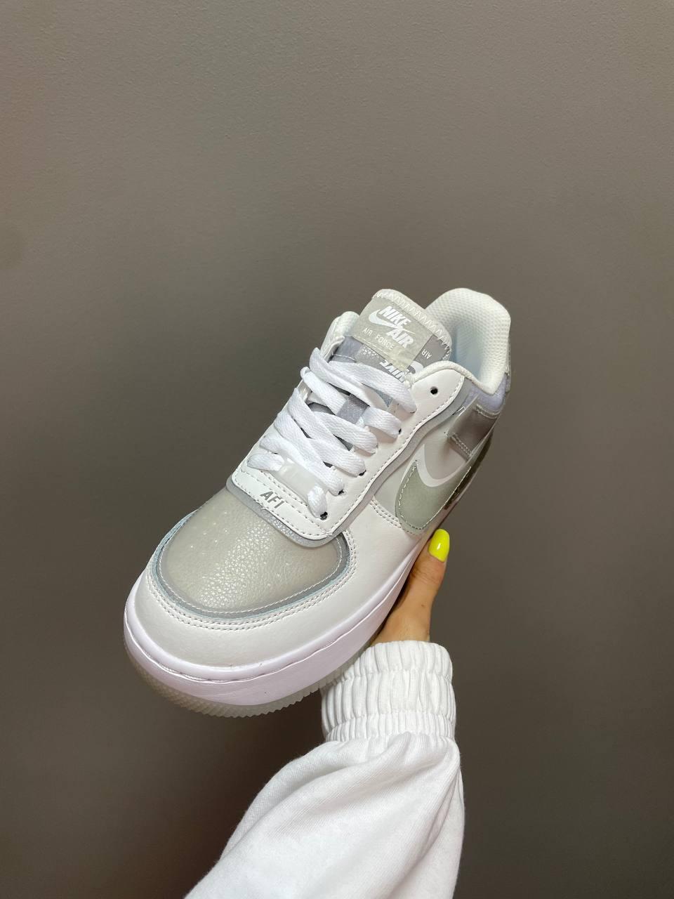Nike Air Force 1 SHADOW White Grey