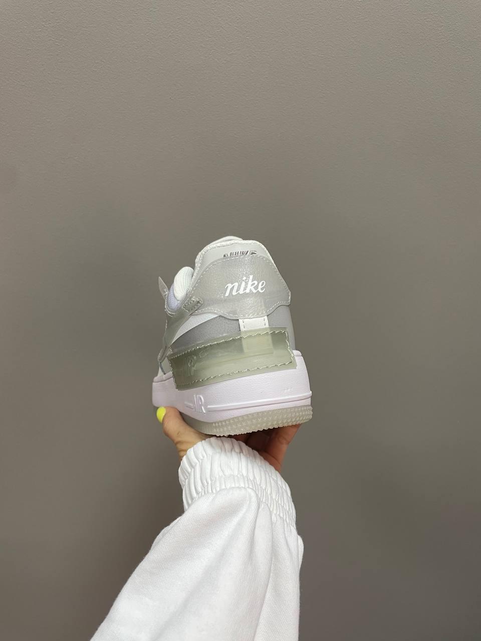 Nike Air Force 1 SHADOW White Grey