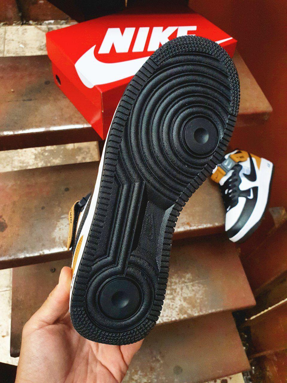Nike Air force1 Mid lv8 utility Black Beige