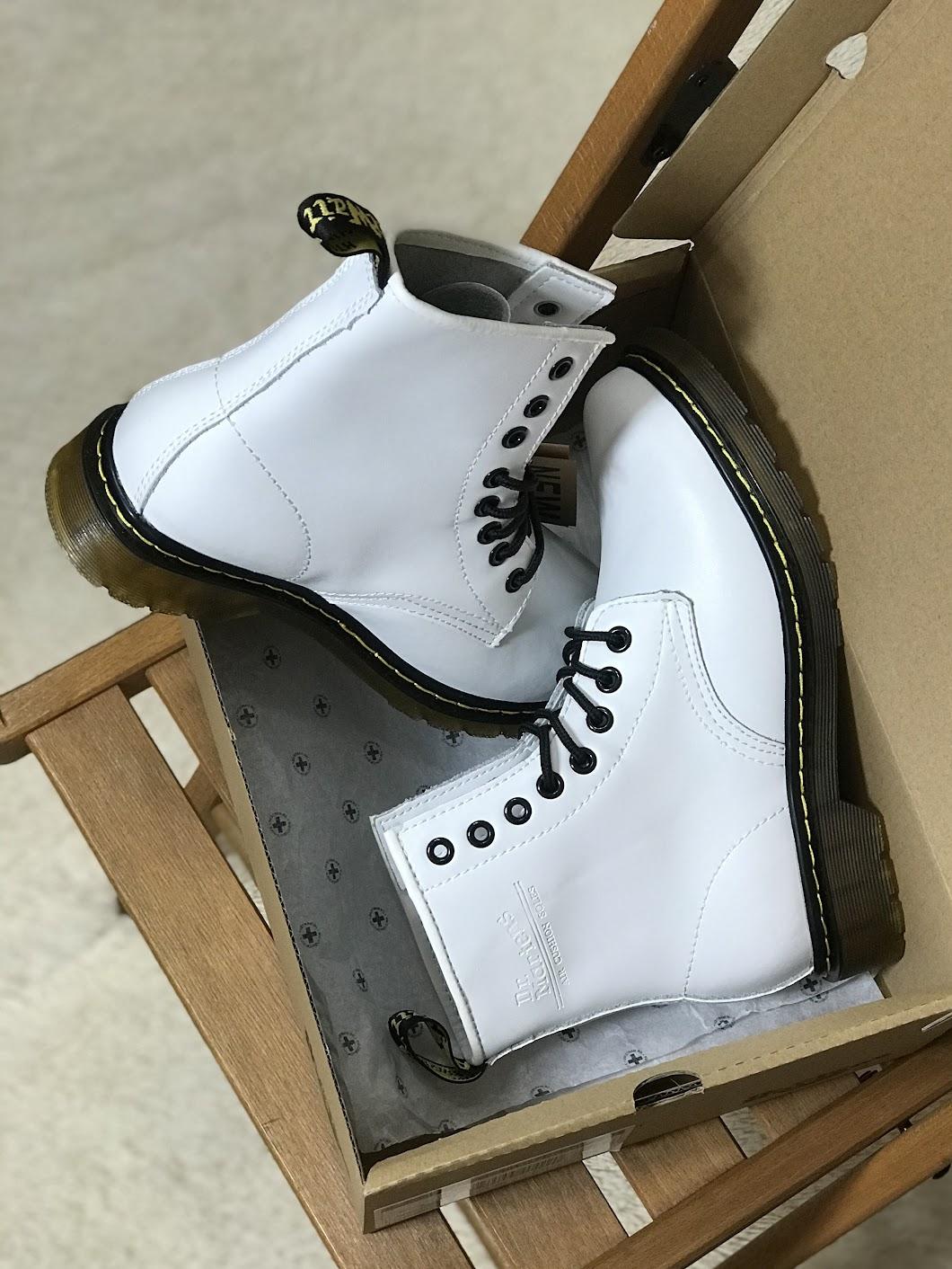 Dr.Martens 1460 White Leather