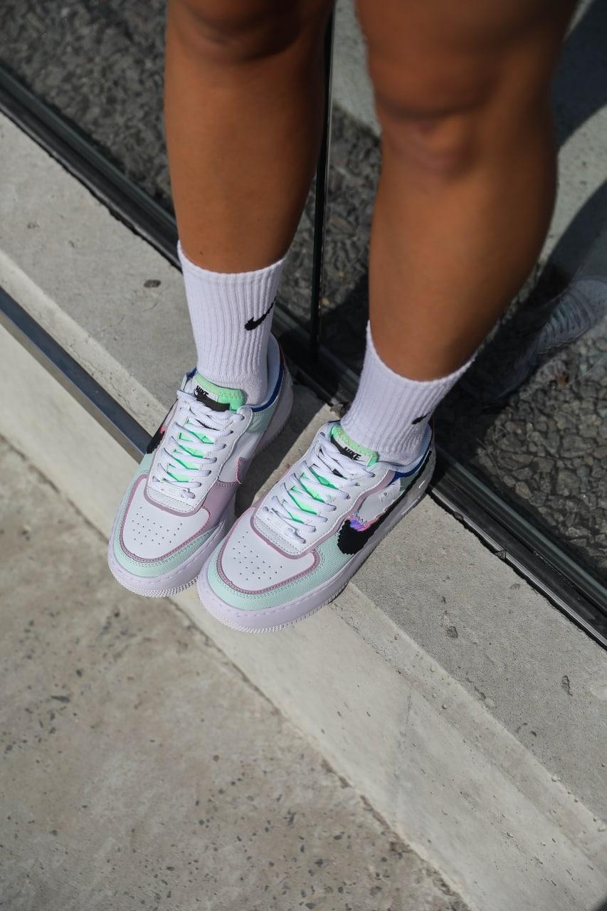 Nike Air Force 1 SHADOW White Mint