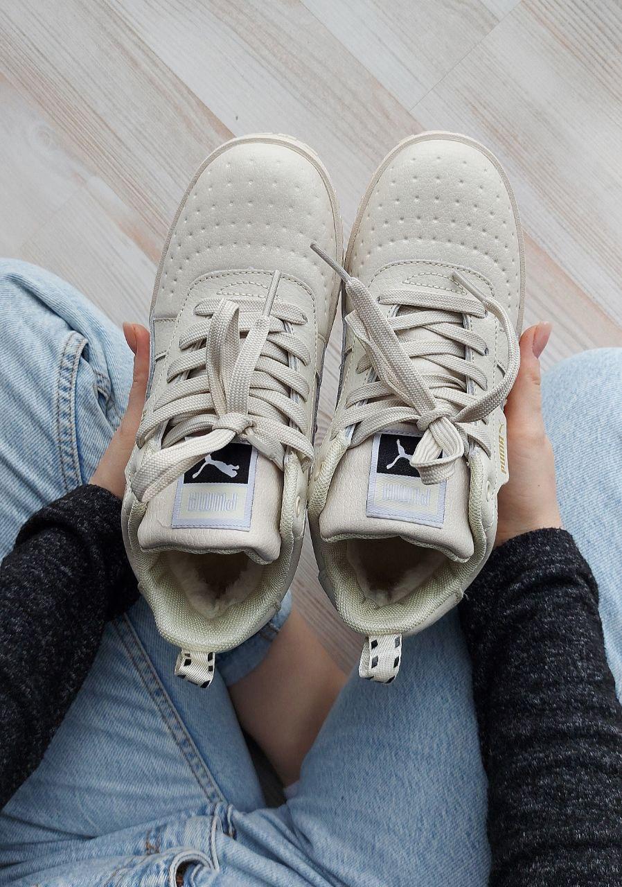 Puma Cali Cream FUR 1