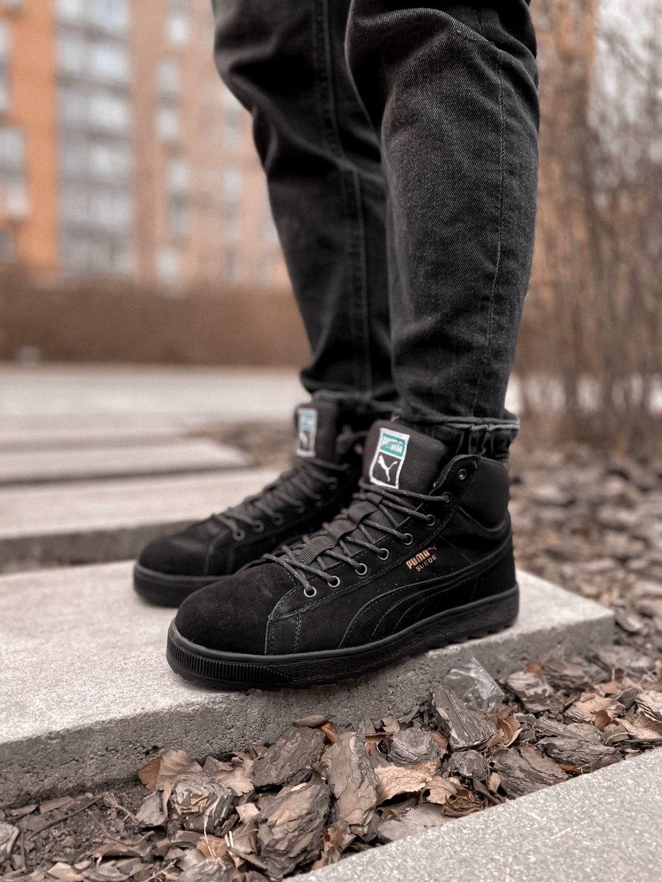 Puma Boot Black FUR 2