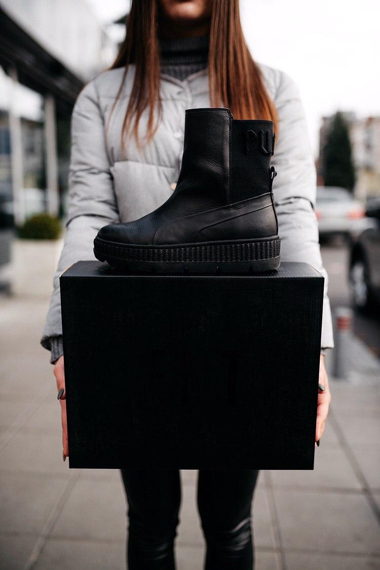 Puma Chelsea Sneaker Boot Black