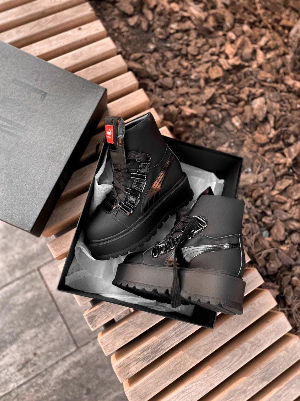 Puma x Fenty By Rihanna Sneaker Boot Black