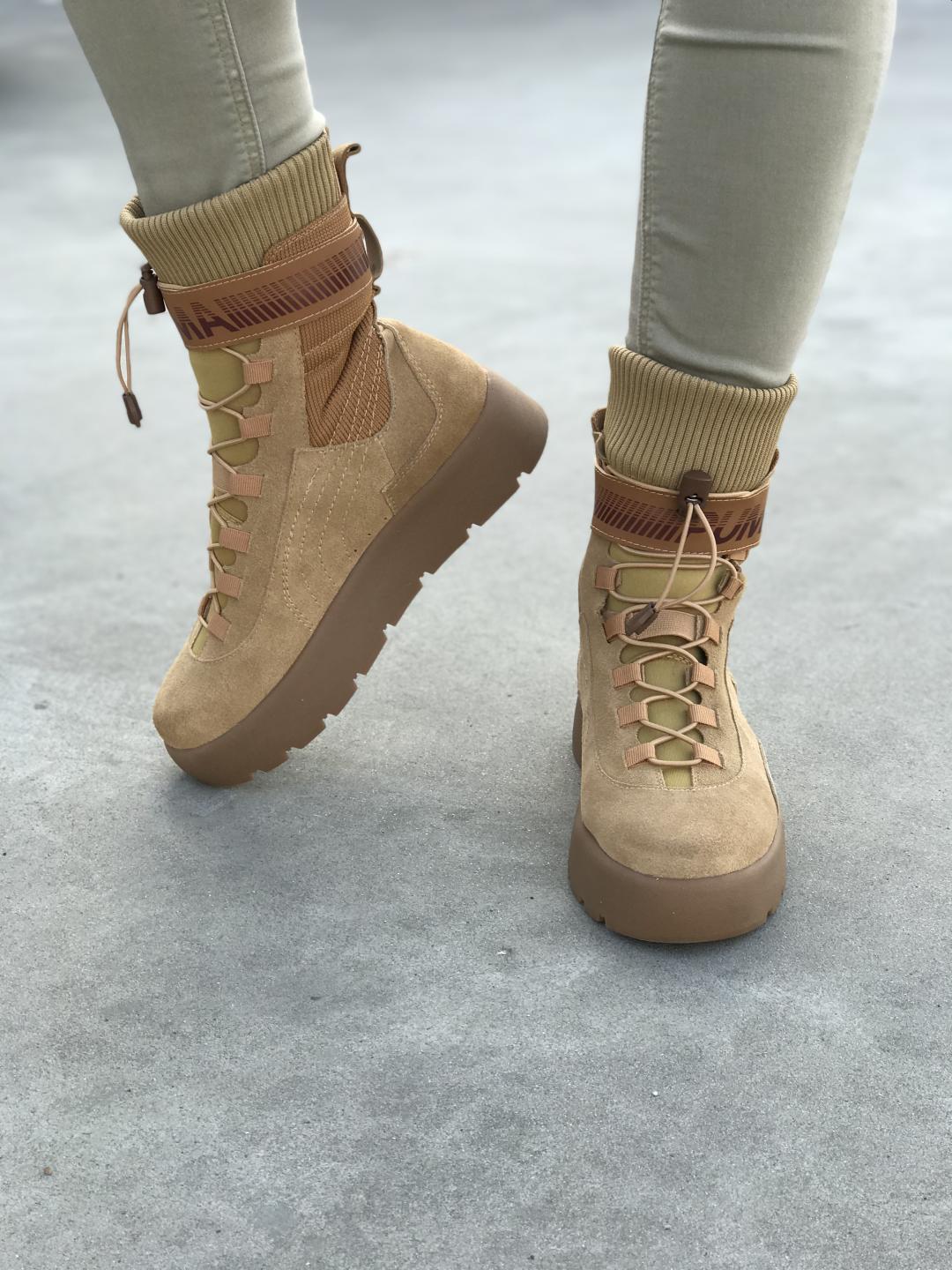 Puma x Fenty Scuba Boot Brown