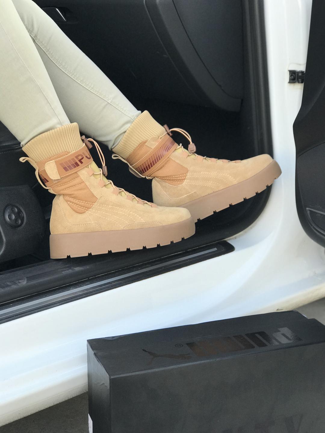 Puma x Fenty Scuba Boot Brown
